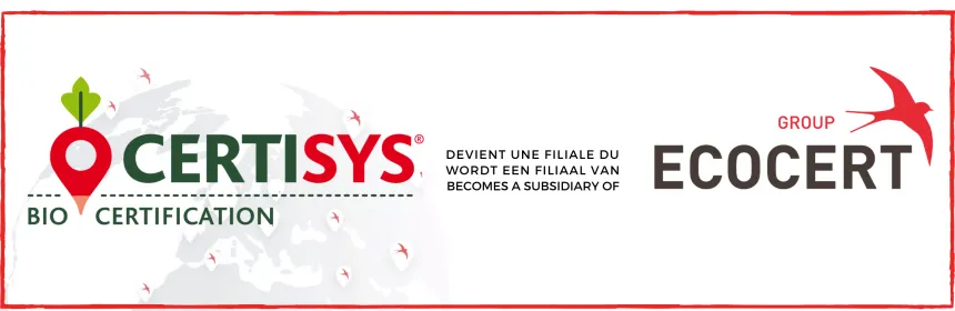 The ECOCERT Group is acquiring CERTISYS, the leading Belgian body for organic certification