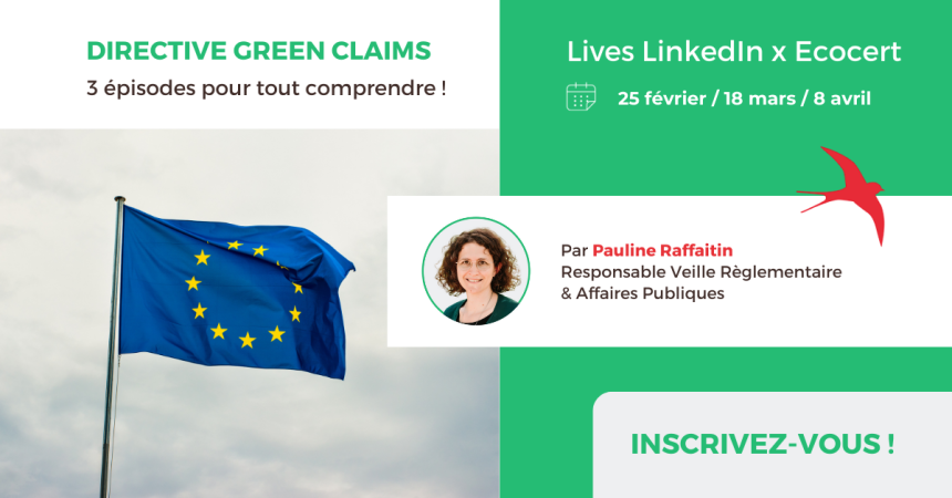 Directive Green Claims : une série de lives pour comprendre le cadre européen contre le greenwashing