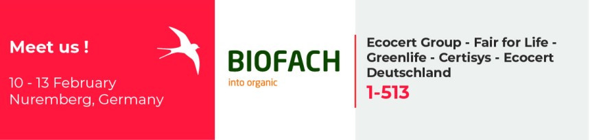 Ecocert at BIOFACH 2026 – Let’s Meet in Nuremberg!