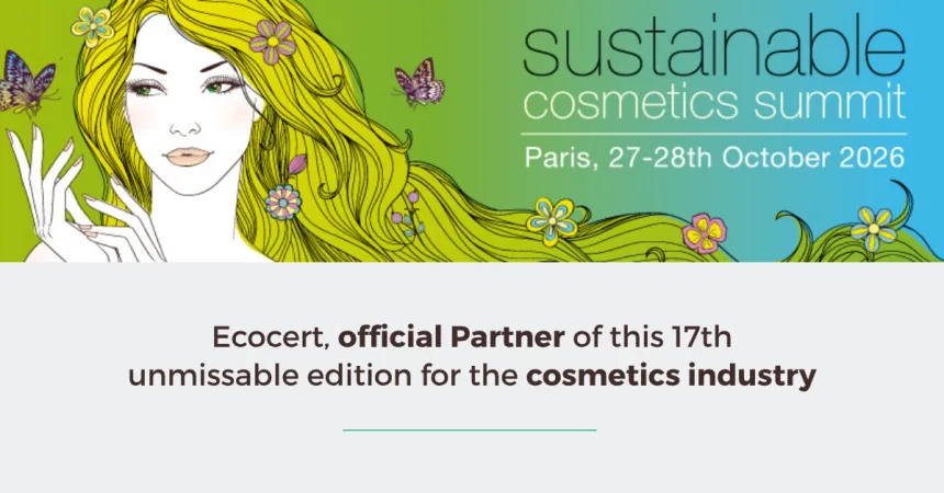 Ecocert, Official Partner of the Sustainable Cosmetics Summit Europe 2026