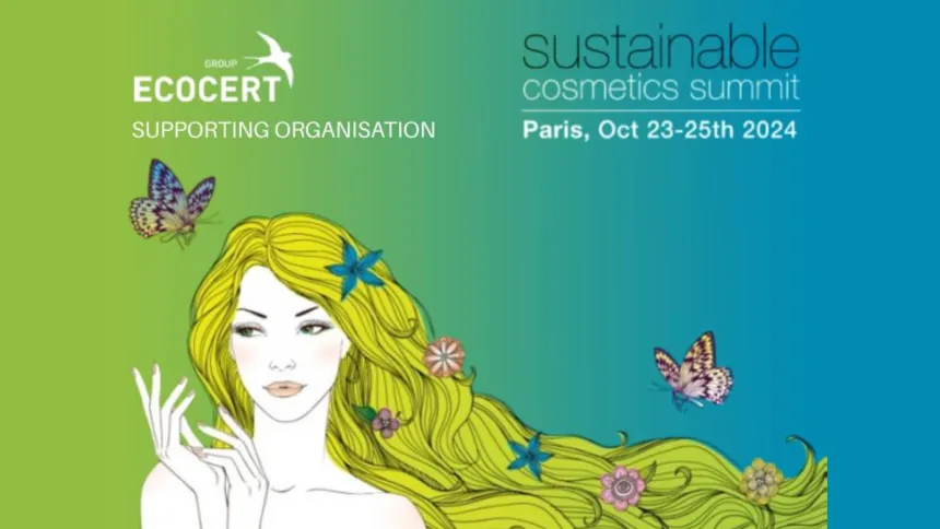 Ecocert Renews Partnership for the 2024 Edition of the Sustainable Cosmetics Summit in Paris!