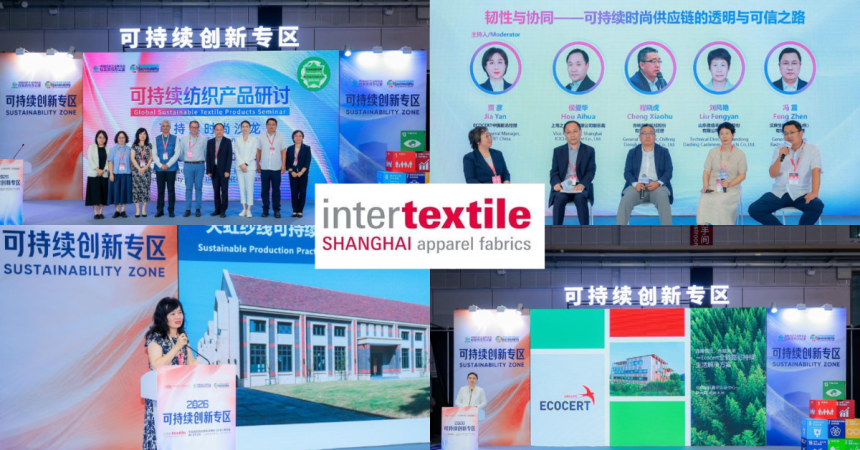 ECOCERT Sustainable Fashion Salon Successfully Held at Intertextile Shanghai: Trust Through Certification