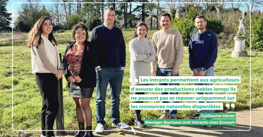 Les intrants chez Ecocert - Interview avec Guillaume Héran, Responsable de la Business Unit