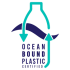 Recycled plastics oceans logo