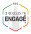 Label Grossiste en boissons Engagé logo